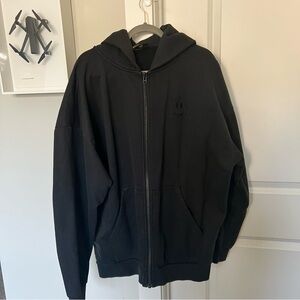 Drew House Black Hoodie with Yellow Logo